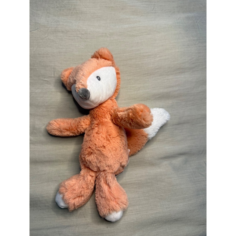 Baby Gund "Baby Toothpick" Fox‎ Plush Toy Orange White Stuffed Animal 605215